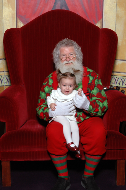 Sophie & Santa - 2009